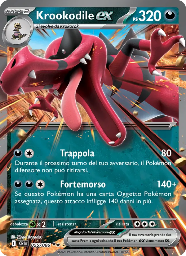 Krookodile ex (CRI 055)