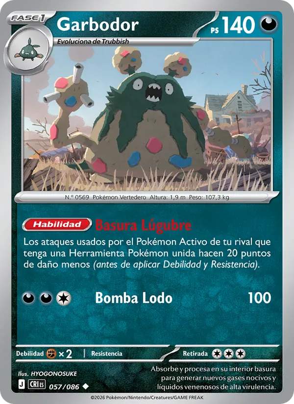 Garbodor (CRI 057)