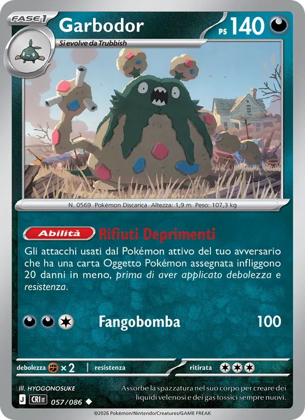 Garbodor (CRI 057)
