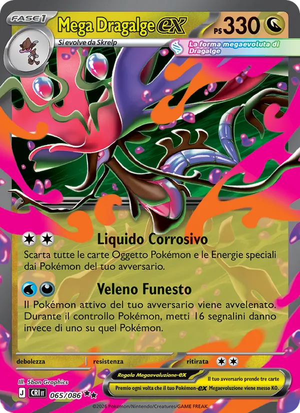 Mega Dragalge ex (CRI 065)