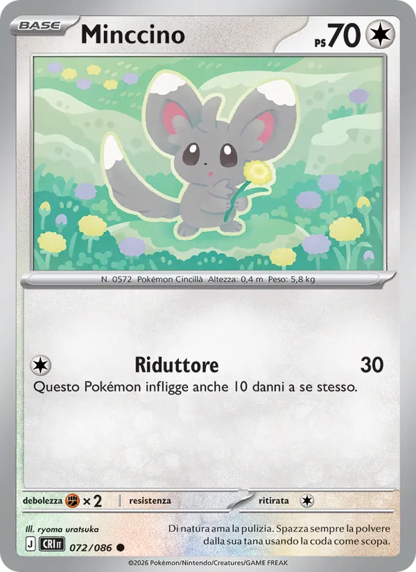 Minccino (CRI 072)