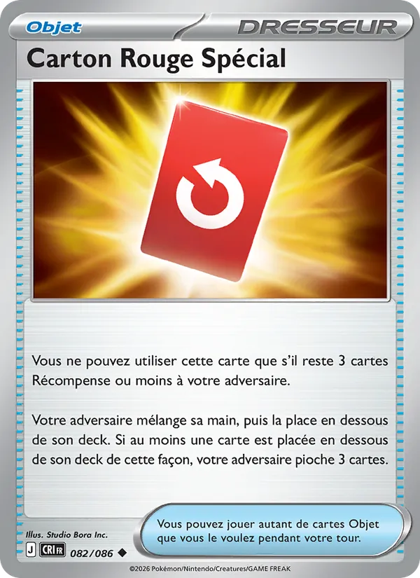 Special Red Card (CRI 082)