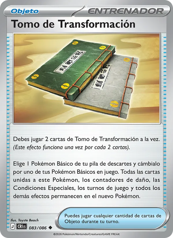 Transformation Tome (CRI 083)