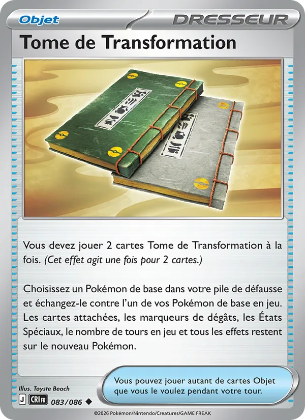 Transformation Tome (CRI 083)