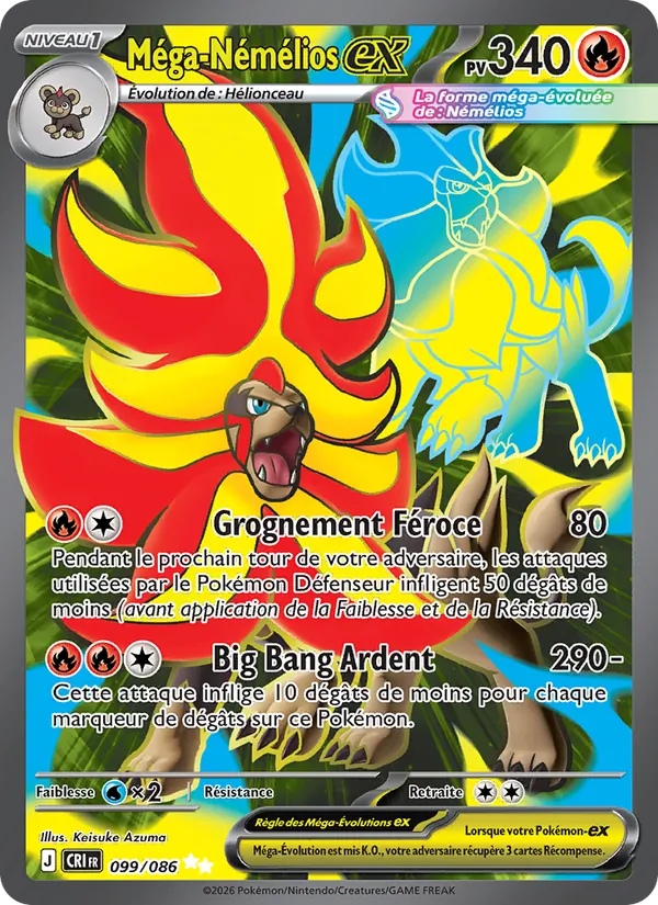 Mega Pyroar ex (CRI 099)