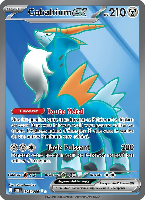 Cobalion ex (CRI 103)