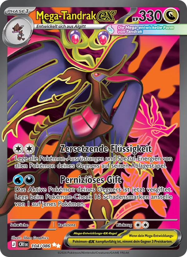 Mega Tandrak ex (CRI 104)