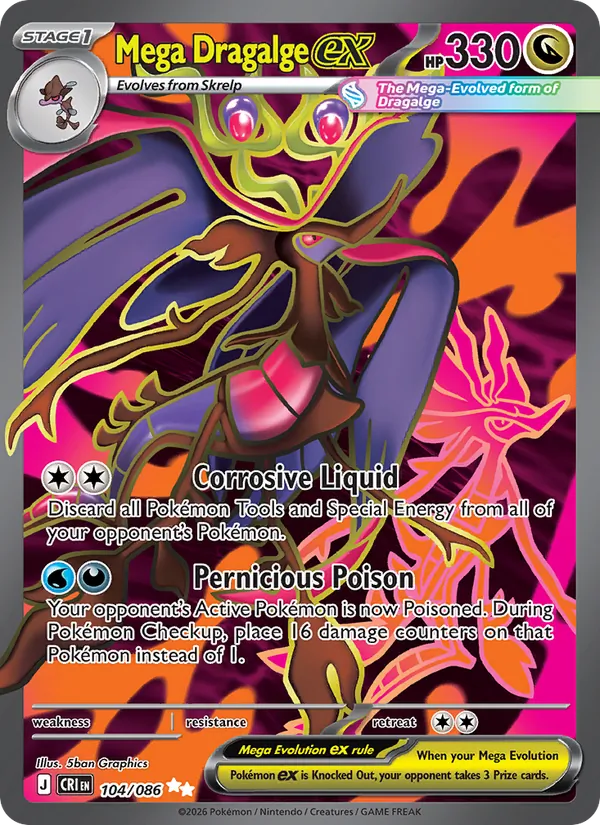 Mega Dragalge ex (CRI 104)