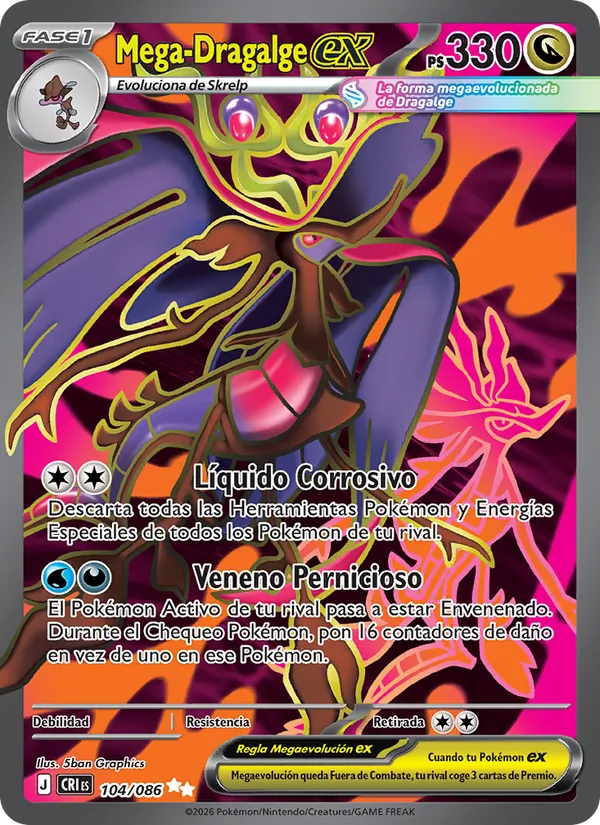 Mega Dragalge ex (CRI 104)
