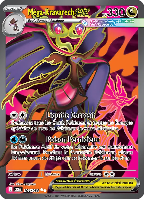 Mega Dragalge ex (CRI 104)