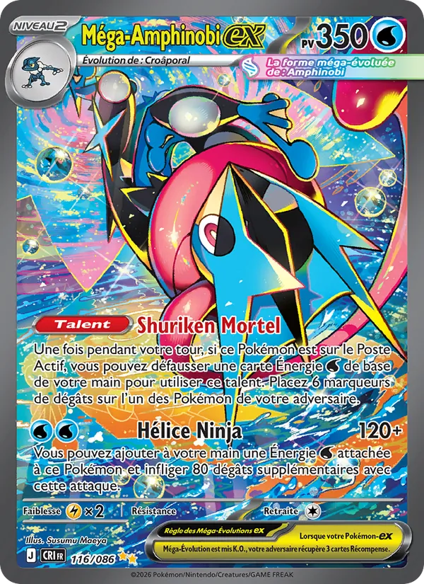 Mega Greninja ex (CRI 116)