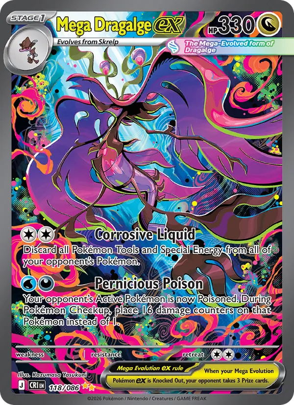 Mega Dragalge ex (CRI 118)
