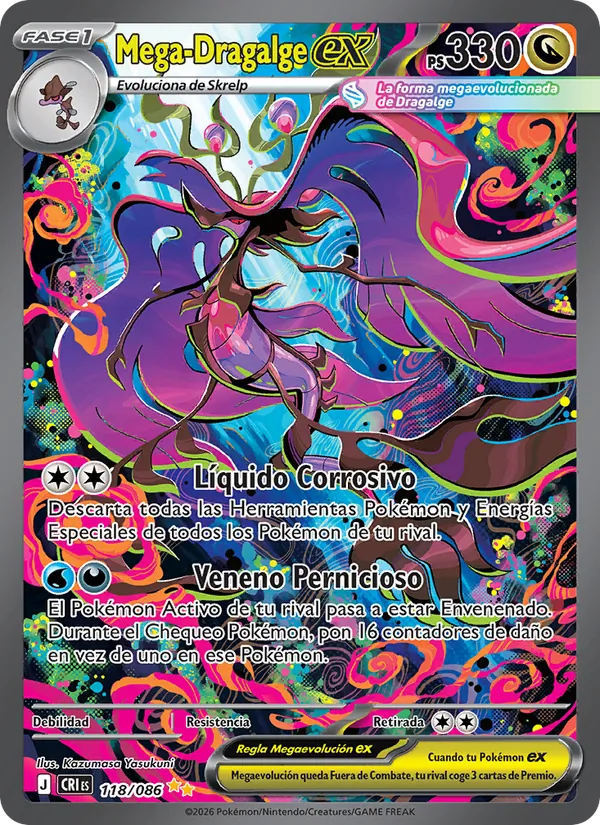 Mega Dragalge ex (CRI 118)