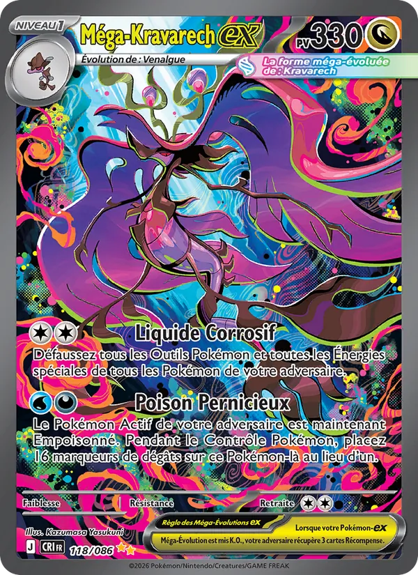 Mega Dragalge ex (CRI 118)