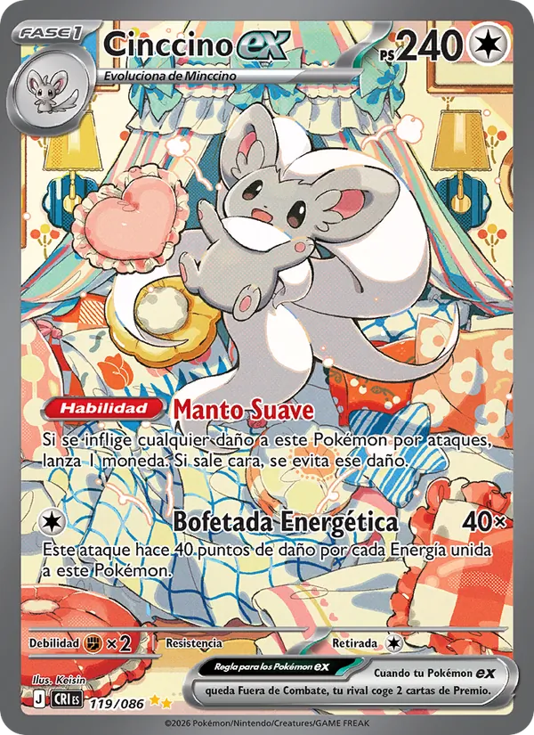 Cinccino ex (CRI 119)