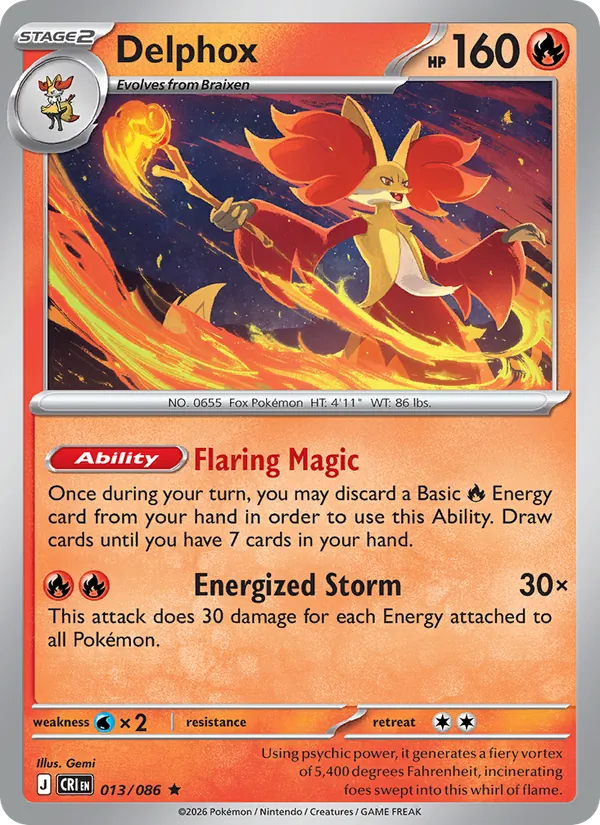 Delphox (xCRI 013)