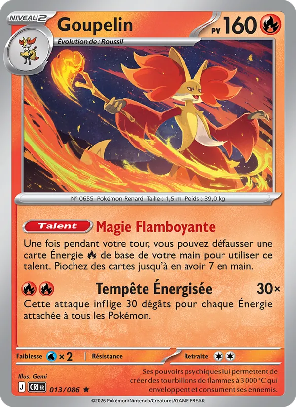 Delphox (xCRI 013)