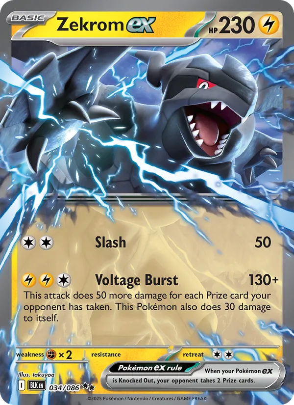 Zekrom ex (PPS9 BLK 034)
