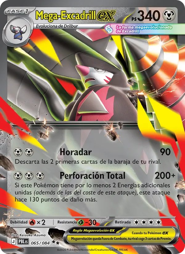 Mega Excadrill ex (PBL 065)