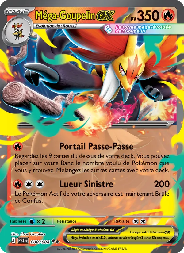 Mega Delphox ex (PBL 008)