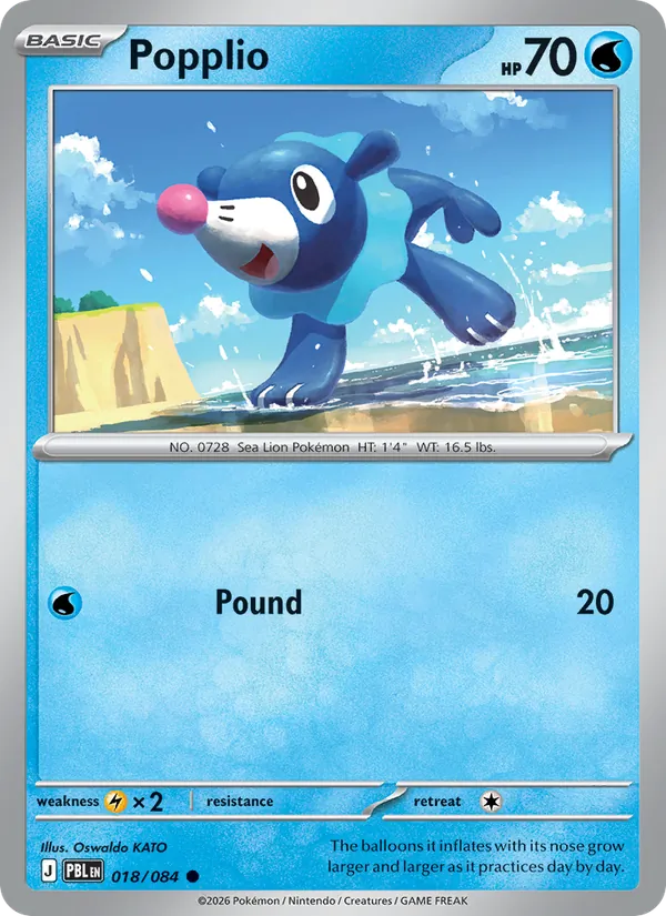 Popplio (PBL 018)