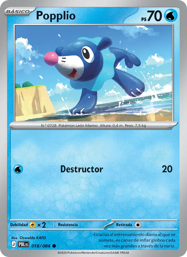 Popplio (PBL 018)
