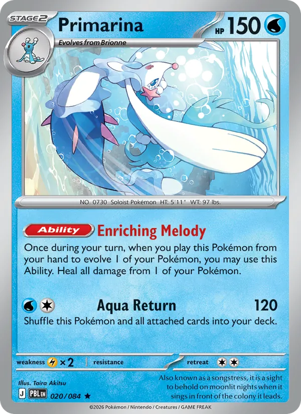 Primarina (PBL 020)