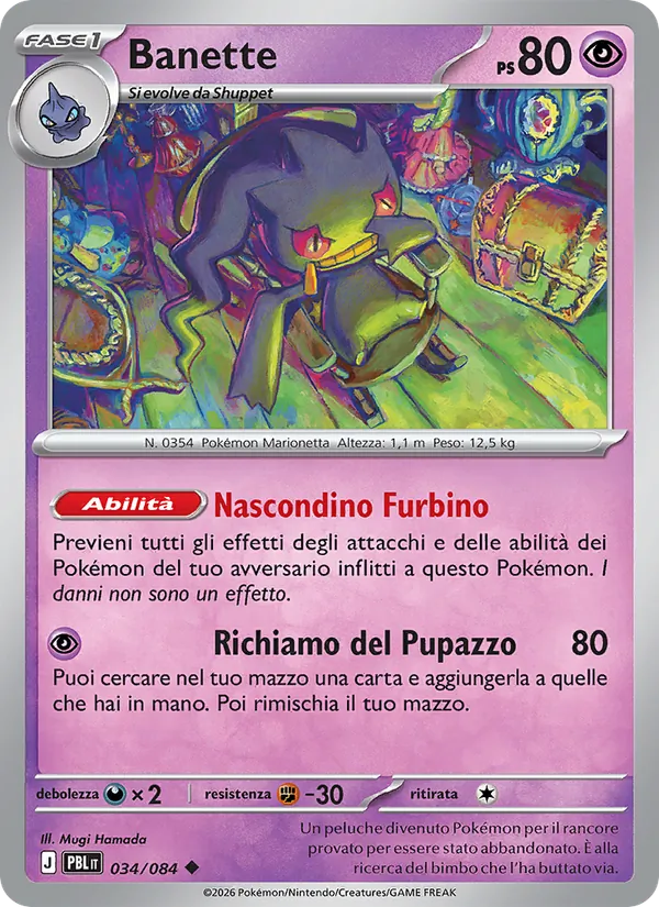 Banette (PBL 034)
