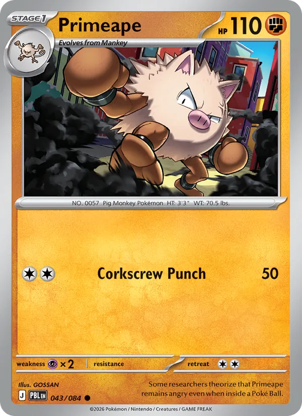 Primeape (PBL 043)