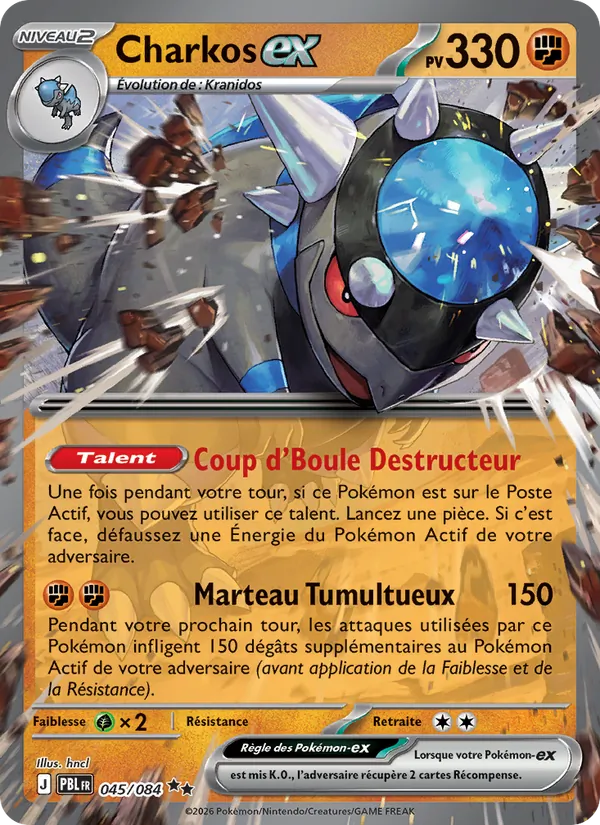 Rampardos ex (PBL 045)
