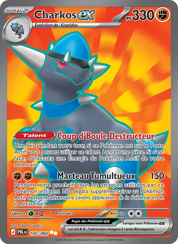 Rampardos ex (PBL 100)