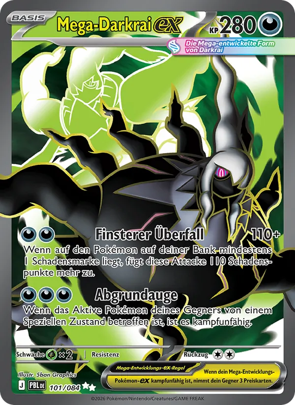 Mega Darkrai ex (PBL 101)