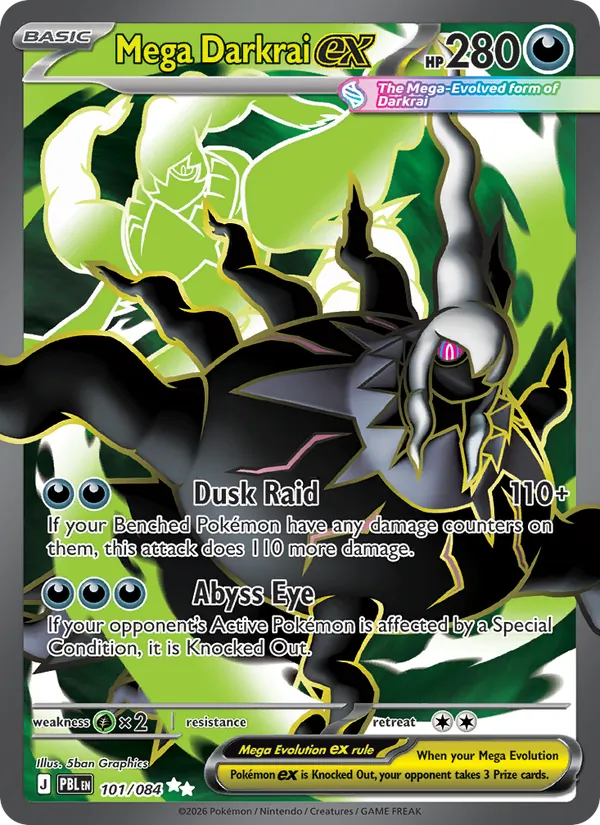 Mega Darkrai ex (PBL 101)
