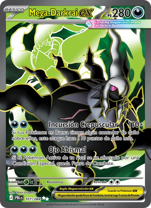 Mega Darkrai ex (PBL 101)
