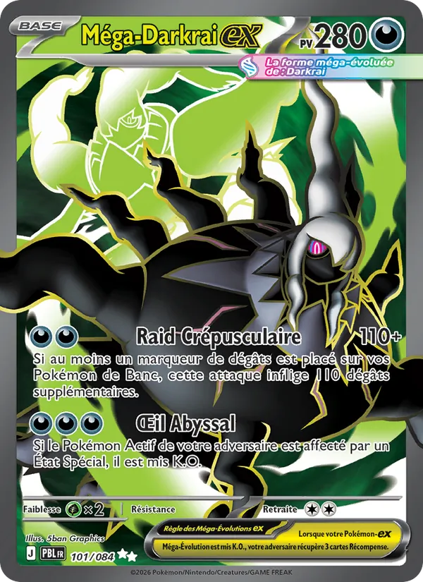 Mega Darkrai ex (PBL 101)