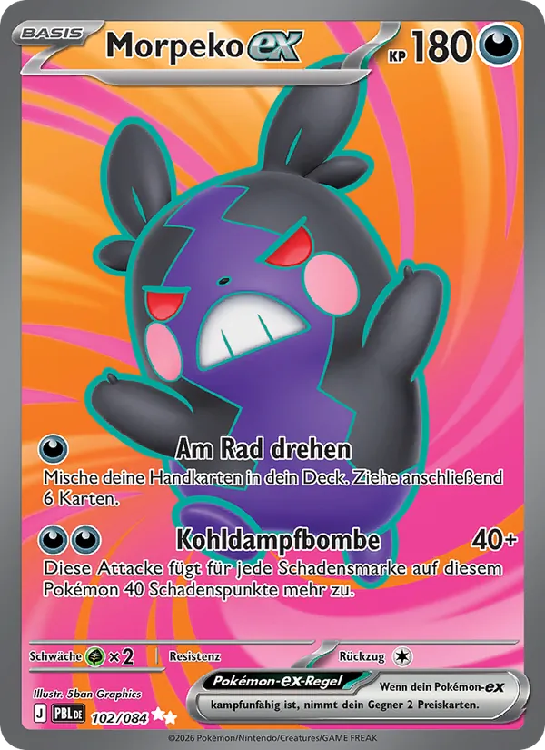 Morpeko ex (PBL 102)