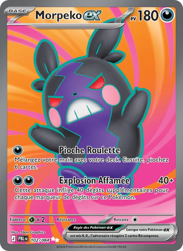 Morpeko ex (PBL 102)