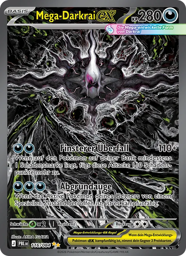 Mega Darkrai ex (PBL 116)