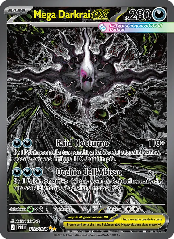Mega Darkrai ex (PBL 116)