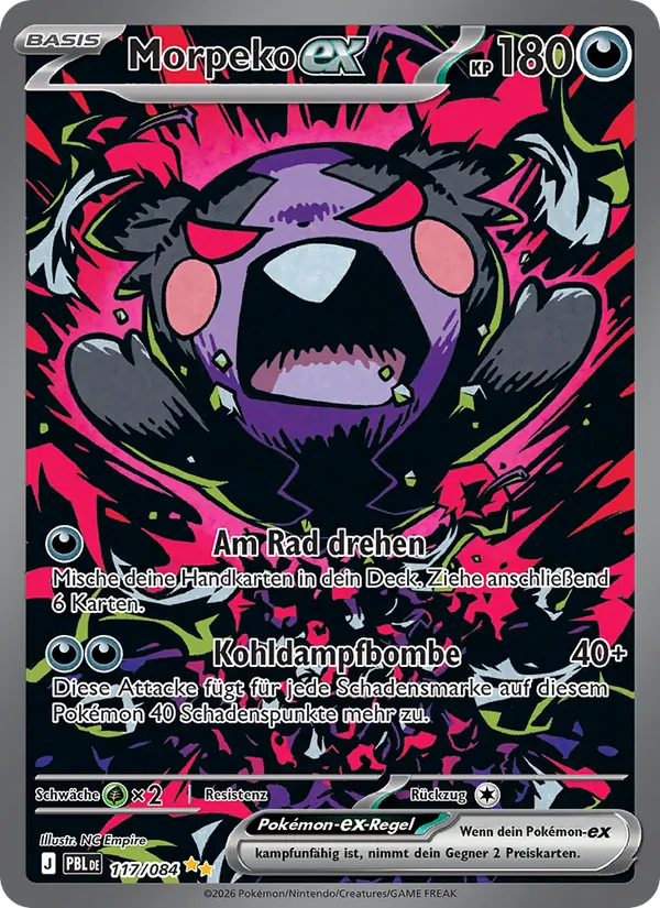 Morpeko ex (PBL 117)