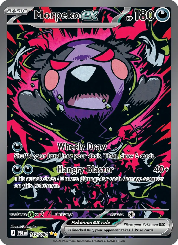 Morpeko ex (PBL 117)