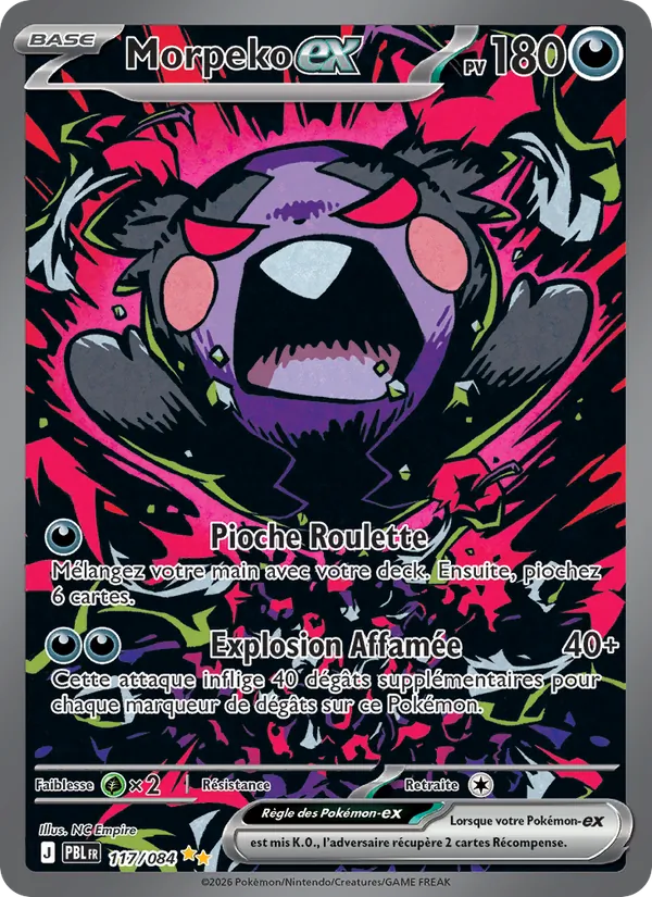 Morpeko ex (PBL 117)