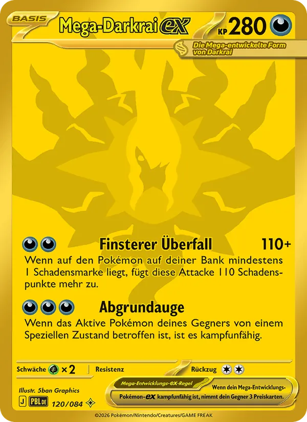 Mega Darkrai ex (PBL 120)