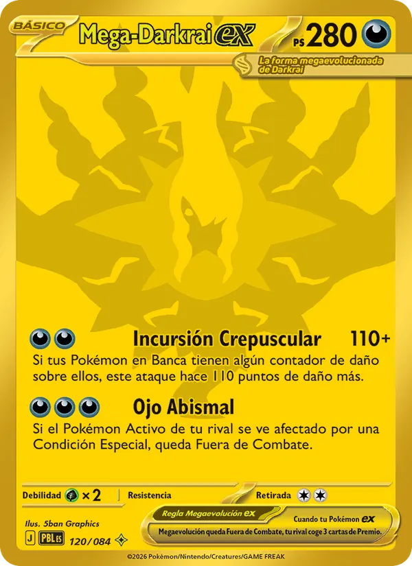 Mega Darkrai ex (PBL 120)