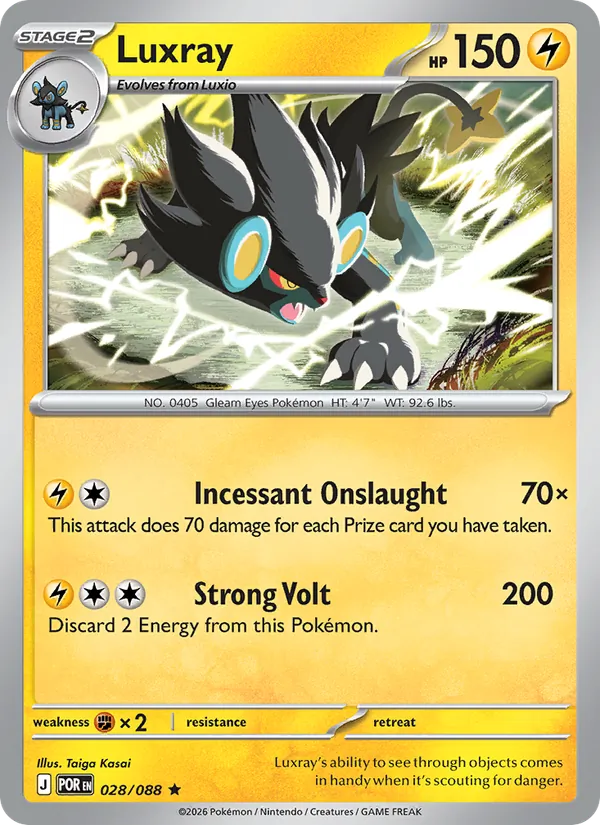 Luxray (xPOR 028)