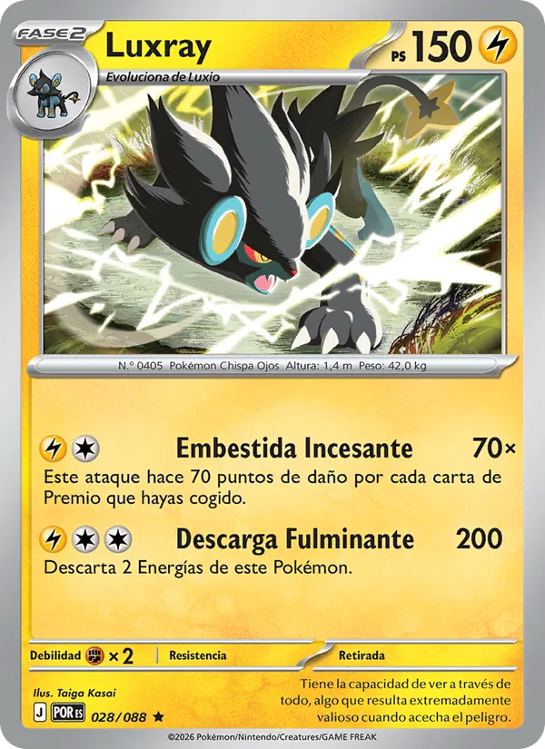 Luxray (xPOR 028)