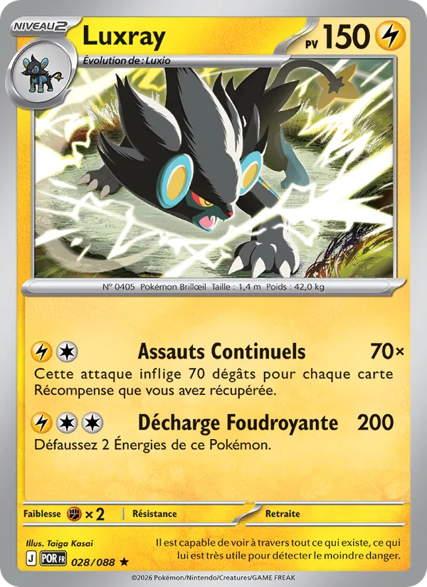 Luxray (xPOR 028)