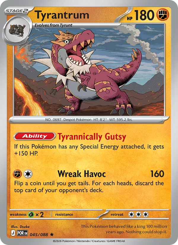 Tyrantrum (xPOR 045)
