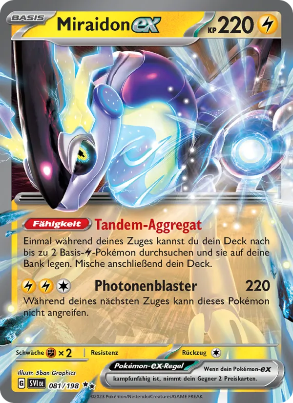 Miraidon ex (SVI 081)