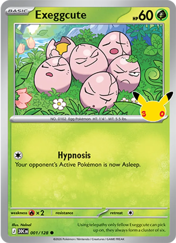 Exeggcute (30C 001)